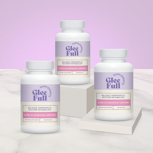 GleeFull Over 30 Hormone Support - Menopause Supplements for Women - Hormone Support for Women